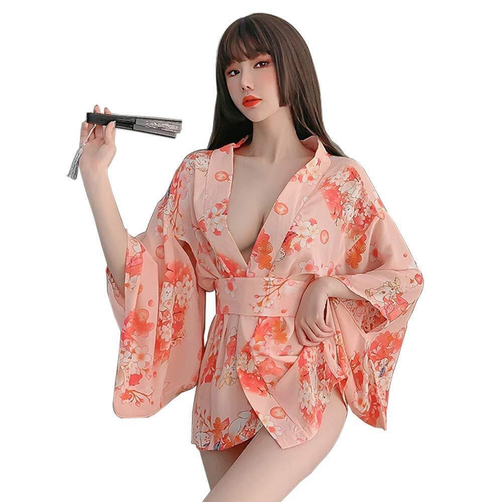9208 Lingerie sexy lingerie Japanese retro kimono dress cosplay Japanese
